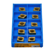 10 pc Kyocera CCMT09T304HQ CA525 – Turning Insert (Finishing to Medium, HQ Chipbreaker)
